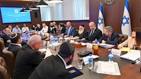 ישיבת ממשלה בנימין נתניהו